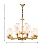 Подвесная люстра Sollemnis 2621-15P. ТМ Favourite