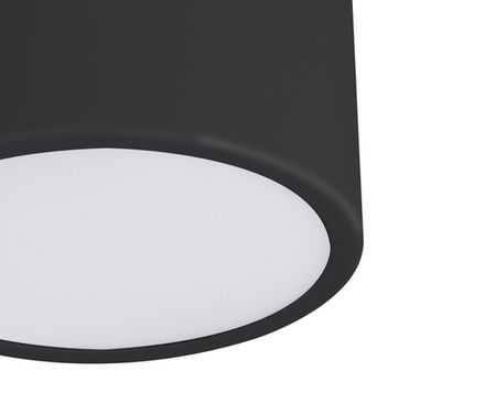 05510,19 Светильник Медина черный d10 h6,5 Led 8W (4000K)