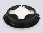 Светильник встраиваемый TU5020 BK/GD черный/золото IP20 GX70 D150*45