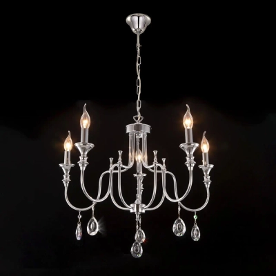 Citilux Рига CL437151 Люстра подвесная Хром