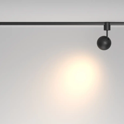 Трековый светильник Сфера / Sfera Elasity 3000K 8Вт 36°, TR164-1-8W3K-M-B. TM Maytoni