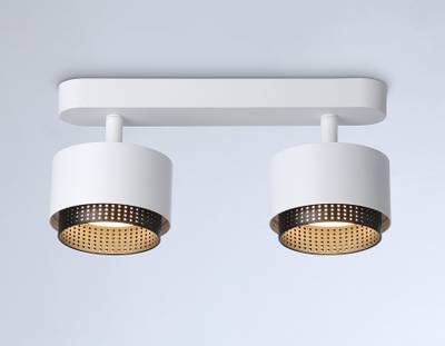 Светильник накладной TN71285/2 WH/BK белый/черный GX53/2 max 12W 270*95*137
