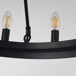 Citilux Смитсон CL470112 Люстра замковая подвесная Чёрная