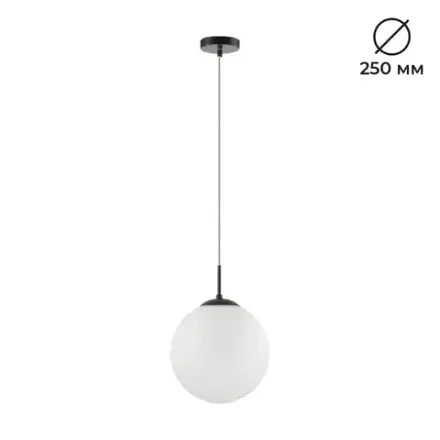 6510/1 SUSPENTIONI LN26 409 чёрный Подвес E27 1*60W 220V SUMMER