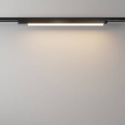 Трековый светильник Basis Unity 3000K 24Вт 110°, TR000-1-24W3K-B. TM Maytoni