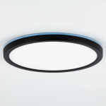 CL738241EL Бейсик Лайн Черный Св-к с пультом LED+RGB 30W