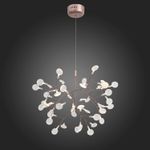 SL379.203.45 Люстра подвесная ST-Luce Медный/Белый LED 45*0,5W 3500K