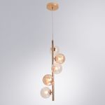 Подвесной светильник Arte Lamp ETEREO A5261SP-5GO, 5хG9