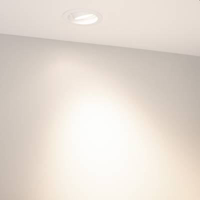 Светильник MS-VORTEX-BUILT-R90-12W Day4000 (WH-WH, 40 deg, 230V) (Arlight, IP20 Металл, 5 лет)