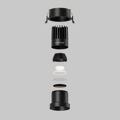 Стекло для пылевлагозащиты IP44 для светильников серии Dip 15Вт Glass001-D45. TM Maytoni