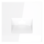 VLS001301 Накладка для розетки компьютерной RJ45 кат.6, S70 (белый глянцевый). (ТМ Maytoni)