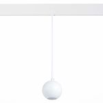 ST354.543.12 Магнитный трековый светильник подвесной белый LED 1*12W 4000K 750Lm Ra&gt;80 36° IP20 D100xH92 48V