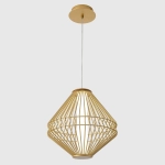 Светильник подвесной Crystal Lux CUADRA SP15W LED GOLD 0450/215