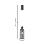 Подвес Semisfera 4366-1P, 1*E14*40W. ТМ F-Promo