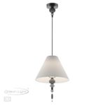 4896/1 MODERN ODL_EX23 163 черный матов./серый/молочный металл/керамика/ткань Подвес E27 1*60W SOCHI