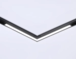 Светильник светодиодный угловой для шинопровода Magnetic GL3982 BK черный IP20 24W 4200K 48V 300*300*45