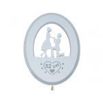 074110,25 Настенный светильник Предложение белый h4 d22 Led 21W (3000+4000k + розовая подсветка)