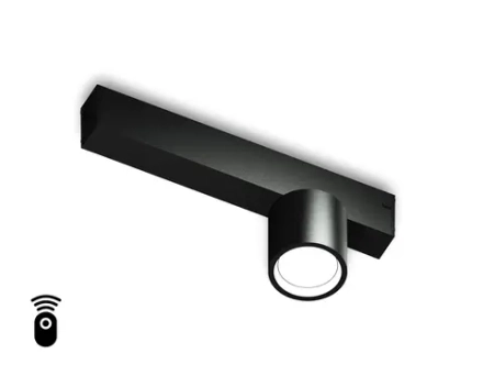Светильник светодиодный диммируемый для шинопровода Magnetic 220V GL1242 BK черный IP20 7W 3000K-6400K 24° D75*85 (Без ПДУ)