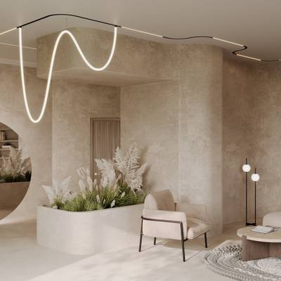 Коннектор радиусный R300 Exility встраиваемый под ГКЛ 9,5 мм, черный, TRA044-ANGLE. TM Maytoni