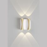 Бра Crystal Lux CLT 022W2 WH-GO 4000K 1400/442