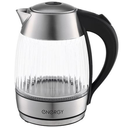 Чайник ENERGY E-224 (1,8 л) рифлёное стекло