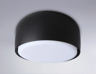 Светильник накладной TN71003 BK черный GX53 max 12W D80*50
