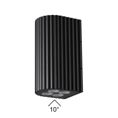 7127/14WL NATURE ODL25 681 светильник черный/металл IP54 LED 15W 10° 220-240V GLENN