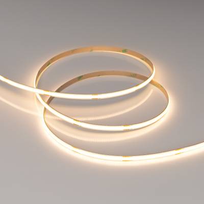 Лента COB-X480-6mm 24V Warm2700 (6 W/m, IP20, CSP, 5m) (Arlight, -)