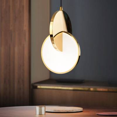 Подвесной светодиодный светильник в стиле лофт 50225/1 LED золото