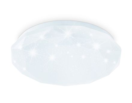 Потолочный светодиодный светильник FZ1016 WH белый 16W 6400K D250*55 (Без ПДУ)