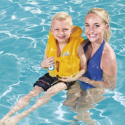 Жилет для плавания надувной детский Swim Safe, ступень B, 51*46 см 32034 Bestway