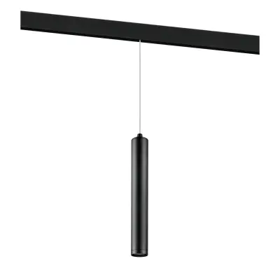 239347 Светильник подвесной 48V для трека UNO LED 7W 500LM 24G ЧЕРНЫЙ МАТОВЫЙ ANTIGLARE 4000K Lightstar