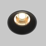 Встраиваемый светильник Round 2700K 7Вт 60°, DL058-7W2.7K-TRS-B. TM Maytoni