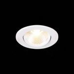 ST211.548.08.36 Св-к встр. Белый LED 1*8W 4000K 640Lm Ra80 36° IP20 D86xH50 220-240V