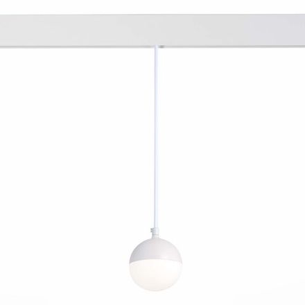 ST358.543.07 Магнитный трековый светильник подвесной белый LED 1*7W 4000K 520Lm Ra&gt;80 120° IP20 D90xH90 48V