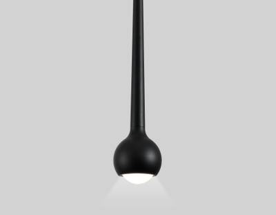 Светильник светодиодный трековый для шинопровода Magnetic Ultra Slim GV1644 BK черный IP20 9W 4200K 48V D75*1500