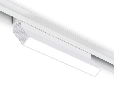 Светильник светодиодный трековый для шинопровода Magnetic GL4061 WH белый IP20 12W 4200K 48V 223*22*105