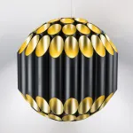 720807 Люстра SIENA 80х40W G9 ЧЕРНЫЙ/ЗОЛОТО Lightstar