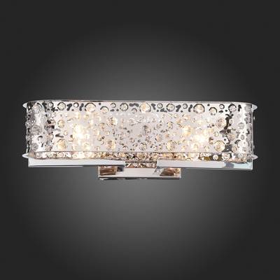 SL1117.101.01 Светильник настенный ST-Luce Хром/Хром, Прозрачный G9 2*3W