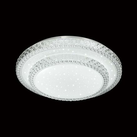 2041/EL PALE SN 144 Светильник пластик/белый/прозрачный LED 72Вт 3000-6300K D450 IP43 пульт ДУ FLOORS