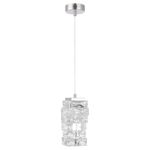 Подвесной светильник Crystal Lux ROLANDO SP1.2 CHROME 3621/202