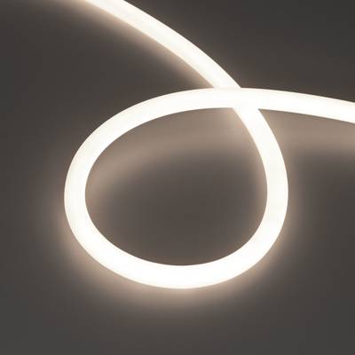 Светодиодная лента герметичная MOONLIGHT-TOP-M560-D13mm 24V Day4000 360deg (8.6 W/m, IP65, 5m, wire x1) (Arlight, Вывод кабеля прямой)