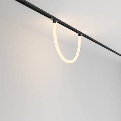 Трековый подвесной светильник Tau Exility 3000K 20Вт 360°, TR101-2-20W3K-B. TM Maytoni