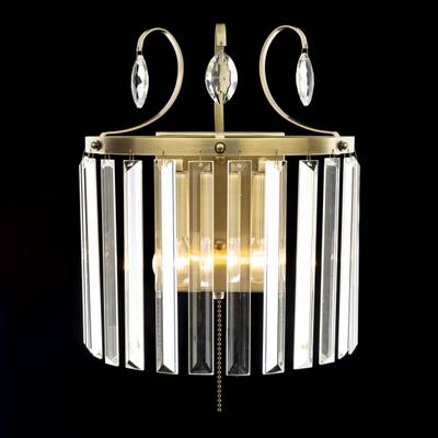 Citilux Инга CL335323 Бра хрустальное с выключателем Бронза