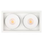 Светильник CL-SIMPLE-S148x80-2x9W Warm3000 (WH, 45 deg) (Arlight, IP20 Металл, 3 года)