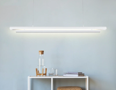 Светильник светодиодный подвесной TN71336 WH белый LED 10W 4200K 945*60*1060