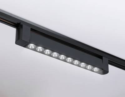 Светильник светодиодный трековый однофазный GL6709 BK черный IP20 20W 4200K 24° 323*35*57