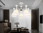 Подвесной светильник TR3165/5 WH/BK белый/черный E27/5 max 60W D580*380