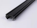 Корпус в натяжной потолок для накладного шинопровода Standard 220V GL7132 BK черный 3000*62*30