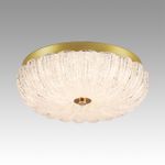 7719/36L PIKO LED SN 40 Светильник металл/стекло/прозрачный/золотой LED 36Вт 3000-6500K D300 IP20 пульт ДУ TESORO
